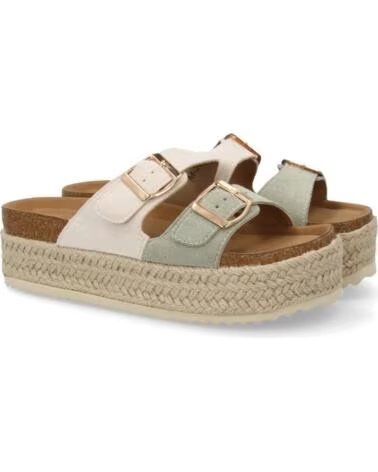 SPORT3PUNTO0 M-239 SANDALIAS PLATAFORMA DOBLE HEBILLA VARIOS COLORES