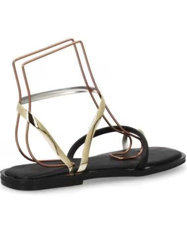 SPORT3PUNTO0 GZ-2A014 SANDALIAS PLANAS MUJER NEGRO VARIOS COLORES