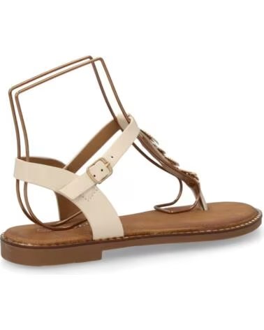SPORT3PUNTO0 DD273 SANDALIAS PLANAS DE DEDOS BEIGE VARIOS COLORES