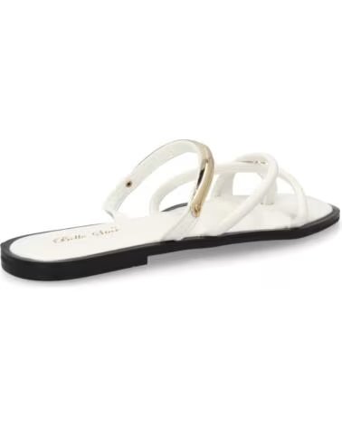 SPORT3PUNTO0 SANDALIAS PLANAS L2888 BLANCO VARIOS COLORES