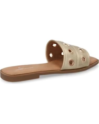 SPORT3PUNTO0 SANDALIAS PLANAS TF2529 ORO OJETES VARIOS COLORES