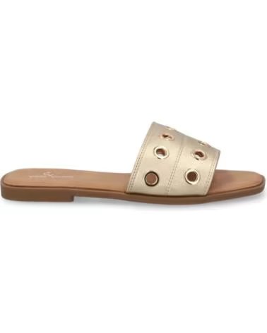 SPORT3PUNTO0 SANDALIAS PLANAS TF2529 ORO OJETES VARIOS COLORES