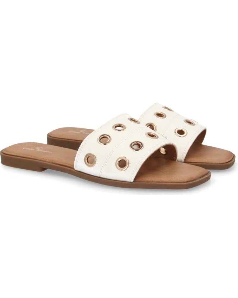SPORT3PUNTO0 TF2529 SANDALIAS PLANAS CON OJETES METÁLICOS VARIOS COLORES