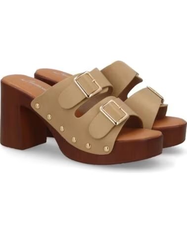 SPORT3PUNTO0 F260-3-APRICOT SANDALIAS DE TACÓN ALTO CON HEBILLAS VARIOS COLORES