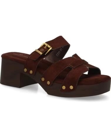 SPORT3PUNTO0 F280-31 SANDALIAS DE TACÓN MARRÓN VARIOS COLORES