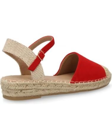 SPORT3PUNTO0 JY-3A024 ALPARGATA SANDALIA ROJA VARIOS COLORES