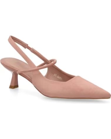 SPORT3PUNTO0 ZAPATOS DE TACÓN DESTALONADOS BS-5658 ROSA VARIOS COLORES