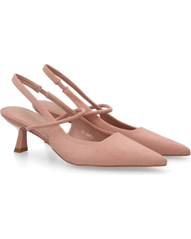 SPORT3PUNTO0 ZAPATOS DE TACÓN DESTALONADOS BS-5658 ROSA VARIOS COLORES