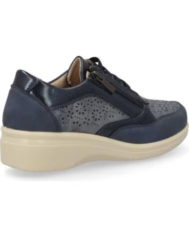 ZAPATILLAS CASUAL DE PIEL SPORT3PUNTO0 H6065 EN AZUL VARIOS COLORES