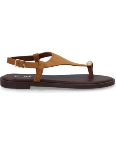 SPORT3PUNTO0 5270 SANDALIAS PLANAS DE DEDO PARA MUJER CAMEL VARIOS COLORES