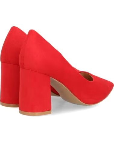 SPORT3PUNTO0 TY205 ZAPATOS DE SALÓN ROJOS DE TACÓN ANCHO VARIOS COLORES