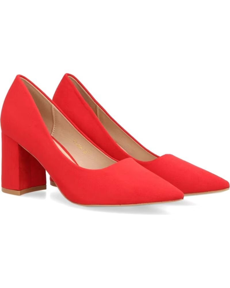 SPORT3PUNTO0 TY205 ZAPATOS DE SALÓN ROJOS DE TACÓN ANCHO VARIOS COLORES