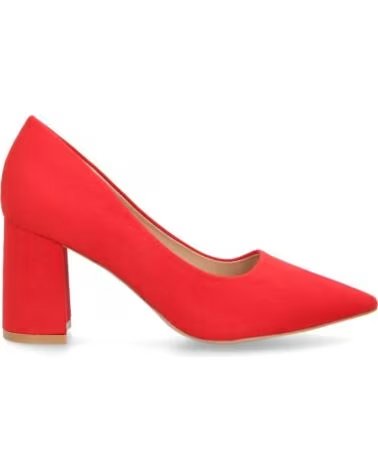 SPORT3PUNTO0 TY205 ZAPATOS DE SALÓN ROJOS DE TACÓN ANCHO VARIOS COLORES