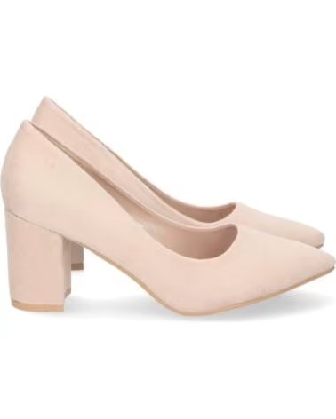 SPORT3PUNTO0 TY205 ZAPATOS DE SALÓN TACÓN ANCHO BEIGE VARIOS COLORES