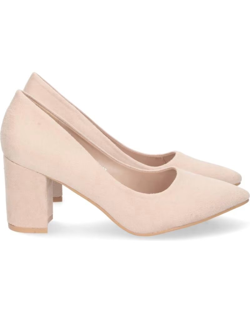 SPORT3PUNTO0 TY205 ZAPATOS DE SALÓN TACÓN ANCHO BEIGE VARIOS COLORES