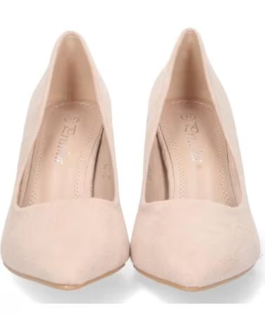 SPORT3PUNTO0 TY205 ZAPATOS DE SALÓN TACÓN ANCHO BEIGE VARIOS COLORES