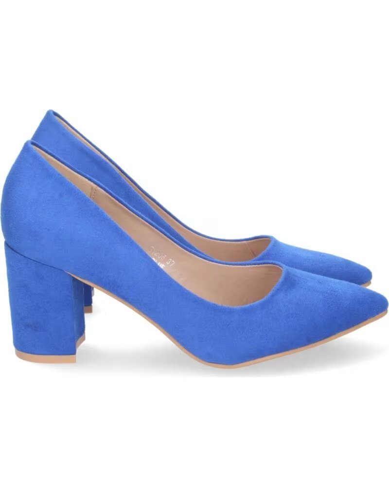 SPORT3PUNTO0 TY205 ZAPATOS DE TACÓN EN ANTE AZUL VARIOS COLORES