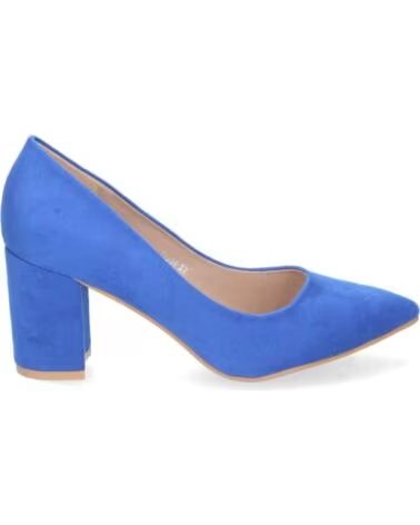 SPORT3PUNTO0 TY205 ZAPATOS DE TACÓN EN ANTE AZUL VARIOS COLORES