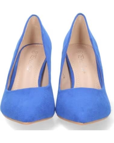 SPORT3PUNTO0 TY205 ZAPATOS DE TACÓN EN ANTE AZUL VARIOS COLORES