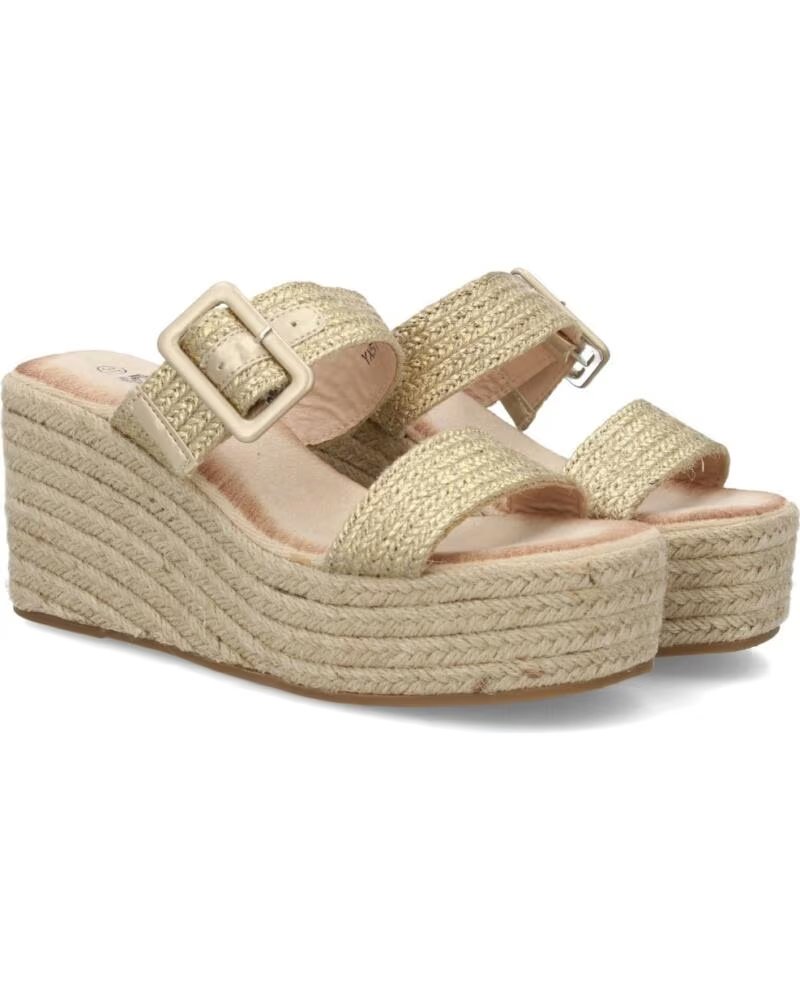 SPORT3PUNTO0 YX51 SANDALIAS DE CUÑA DORADAS CON PLATAFORMA VARIOS COLORES