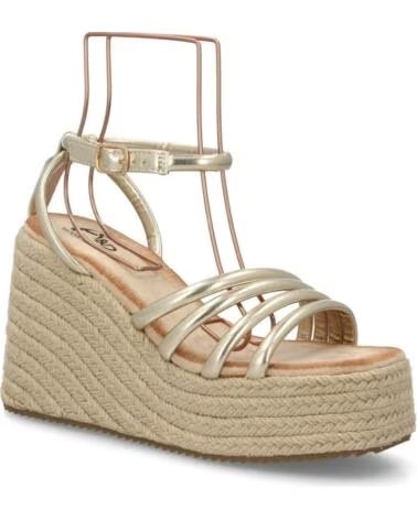 SPORT3PUNTO0 FZF23-13 SANDALIAS DE CUÑA DORADAS VARIOS COLORES