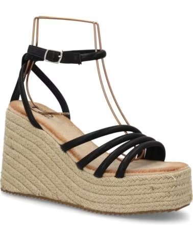 SPORT3PUNTO0 FZF23-13 SANDALIAS DE CUÑA NEGRA VARIOS COLORES