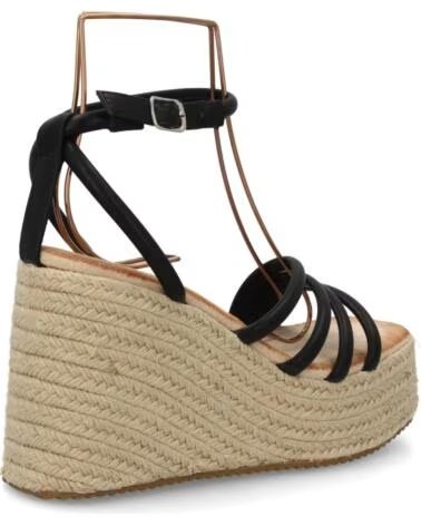 SPORT3PUNTO0 FZF23-13 SANDALIAS DE CUÑA NEGRA VARIOS COLORES