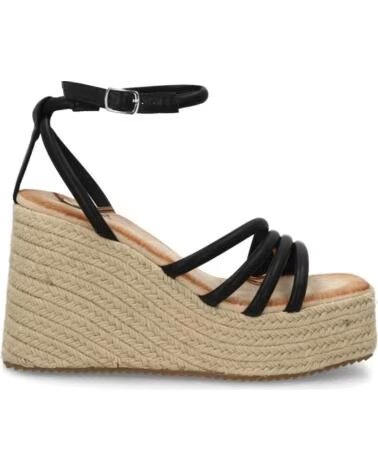 SPORT3PUNTO0 FZF23-13 SANDALIAS DE CUÑA NEGRA VARIOS COLORES