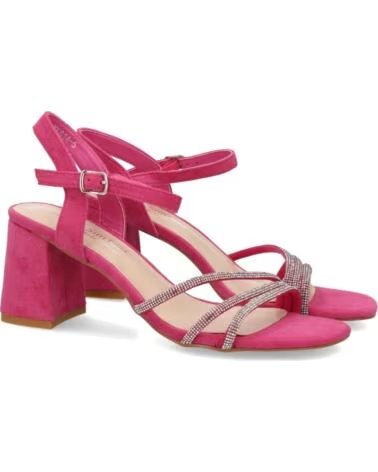 SPORT3PUNTO0 YK814 SANDALIAS DE TACÓN FUCSIA CON BRILLANTES VARIOS COLORES