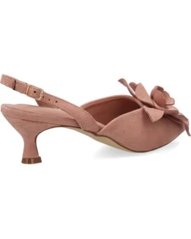 SPORT3PUNTO0 A-5606 ZAPATOS DE TACÓN ROSA CON FLORES VARIOS COLORES