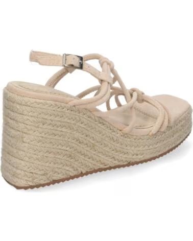 SPORT3PUNTO0 SANDALIA CUÑA JNS-5P500 BEIGE VARIOS COLORES