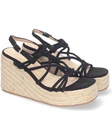 SPORT3PUNTO0 JNS-5P500 SANDALIAS DE CUÑA Y PLATAFORMA NEGRAS VARIOS COLORES