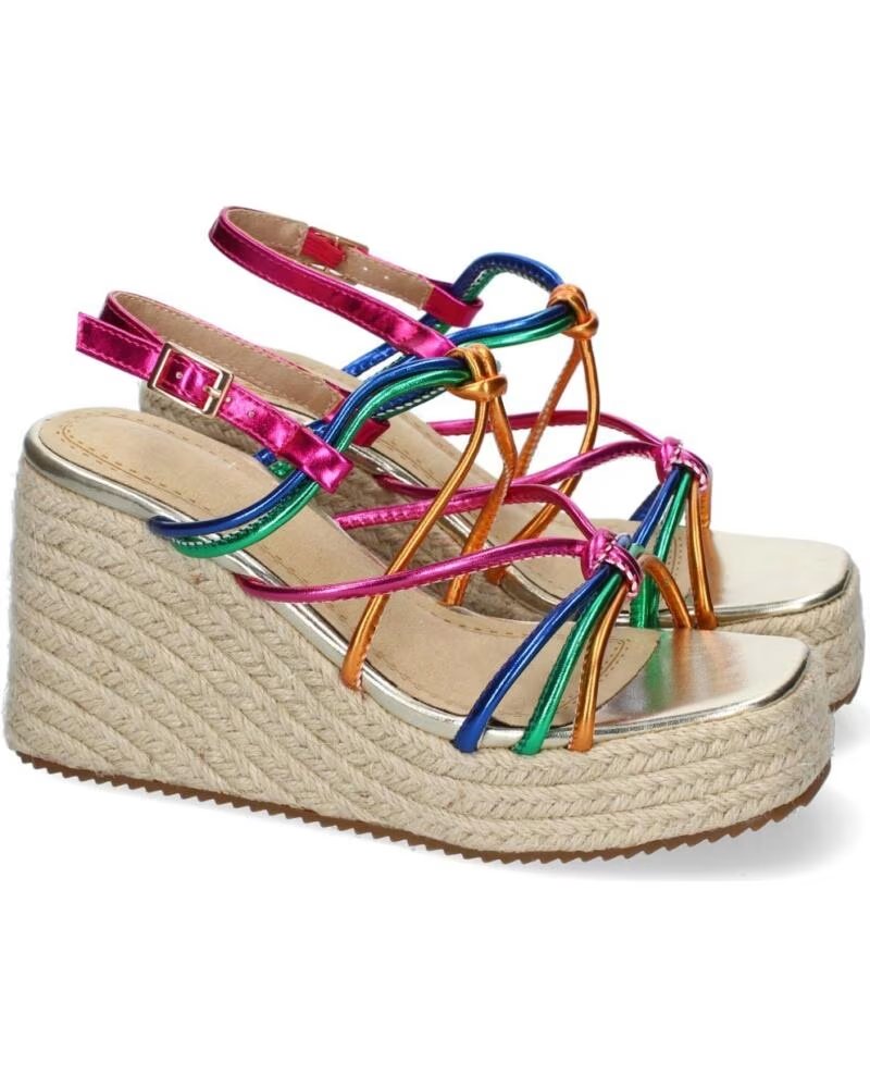 SPORT3PUNTO0 JNS-5P500-MULTI SANDALIAS DE CUÑA MULTICOLOR VARIOS COLORES