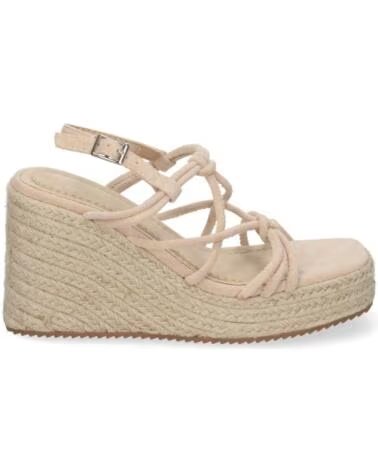 SPORT3PUNTO0 SANDALIA CUÑA JNS-5P500 BEIGE VARIOS COLORES