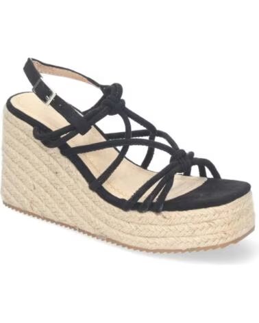 SPORT3PUNTO0 JNS-5P500 SANDALIAS DE CUÑA Y PLATAFORMA NEGRAS VARIOS COLORES