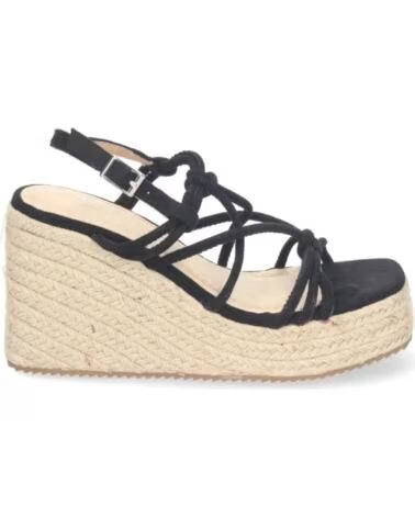 SPORT3PUNTO0 JNS-5P500 SANDALIAS DE CUÑA Y PLATAFORMA NEGRAS VARIOS COLORES