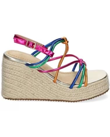SPORT3PUNTO0 JNS-5P500-MULTI SANDALIAS DE CUÑA MULTICOLOR VARIOS COLORES