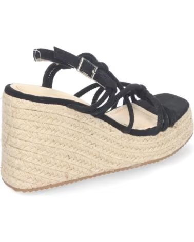 SPORT3PUNTO0 JNS-5P500 SANDALIAS DE CUÑA Y PLATAFORMA NEGRAS VARIOS COLORES