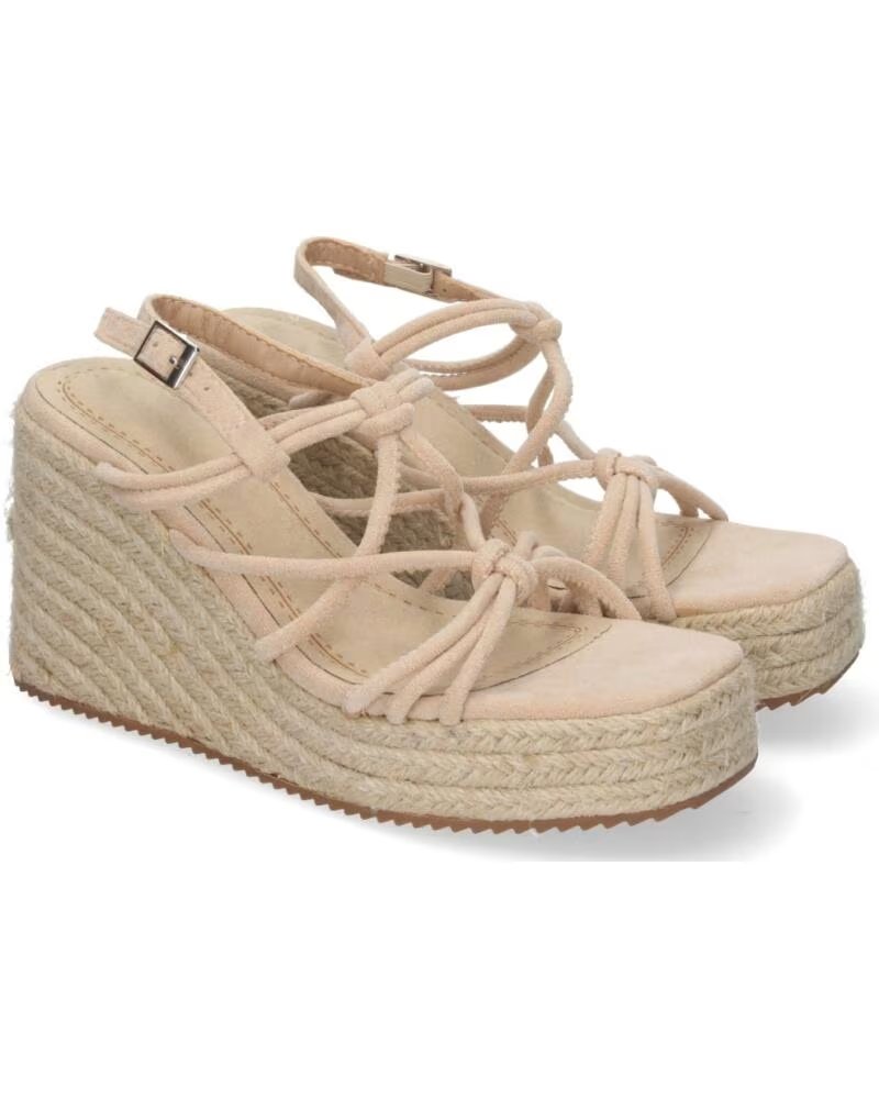 SPORT3PUNTO0 SANDALIA CUÑA JNS-5P500 BEIGE VARIOS COLORES