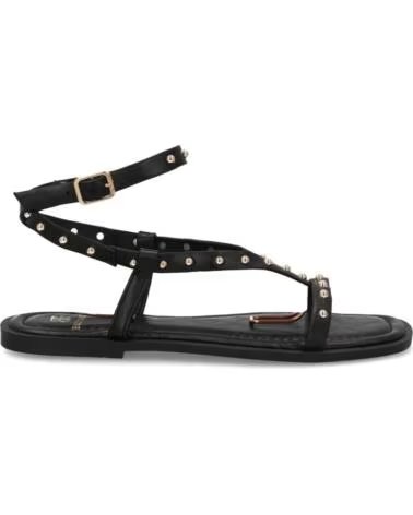 SPORT3PUNTO0 HG-5806 SANDALIAS PLANAS DE PIEL CON TACHUELAS VARIOS COLORES
