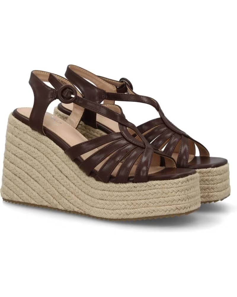 SPORT3PUNTO0 SANDALIAS DE CUÑA MARRÓN HJN25-1S VARIOS COLORES