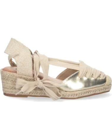 SPORT3PUNTO0 FZ22-26 SANDALIAS DE CUÑA EN ORO Y BEIGE VARIOS COLORES