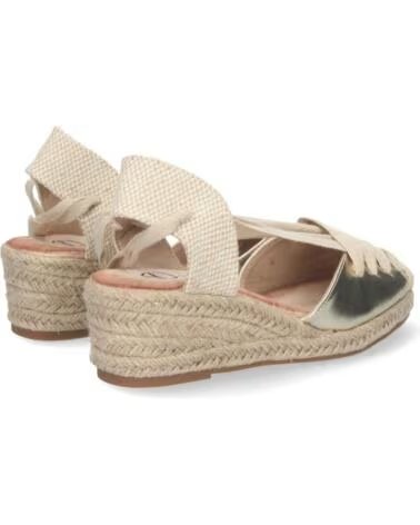 SPORT3PUNTO0 FZ22-26 SANDALIAS DE CUÑA EN ORO Y BEIGE VARIOS COLORES