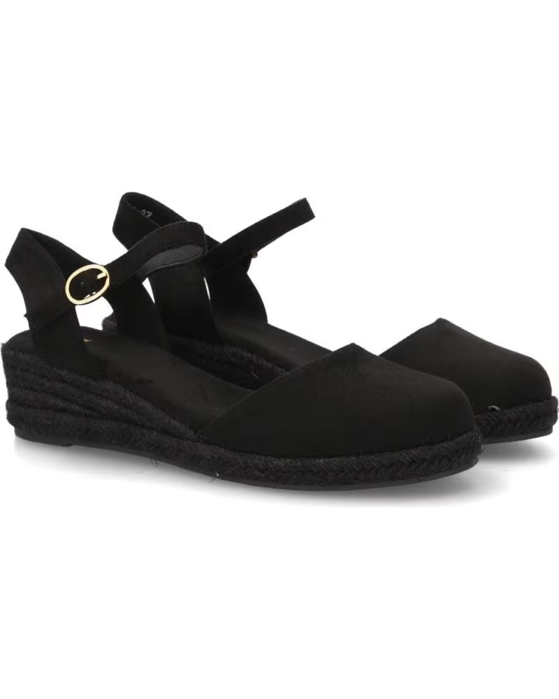 SPORT3PUNTO0 CF-5618 ESPADRILLE COMPENSÉE NOIRE VARIOS COLORES