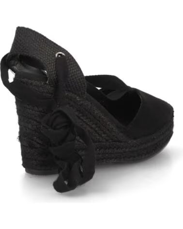 SPORT3PUNTO0 VR6-3110 SANDALIAS DE CUÑA DE ESPARTEÑA DE ANTE CON TIRAS VARIOS COLORES