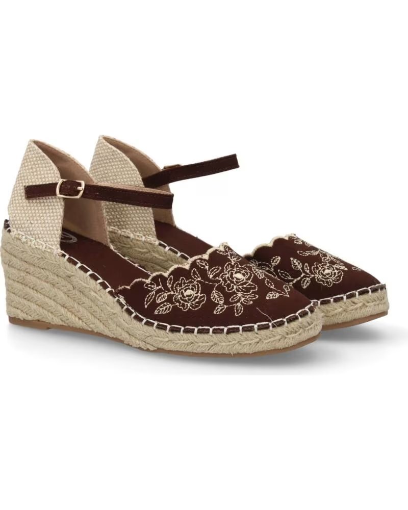 SPORT3PUNTO0 MT-137 SANDALIAS DE CUÑA BORDADAS VARIOS COLORES