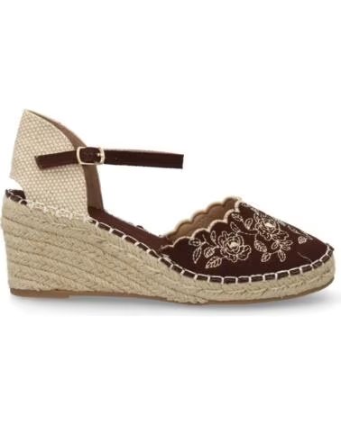 SPORT3PUNTO0 MT-137 SANDALIAS DE CUÑA BORDADAS VARIOS COLORES