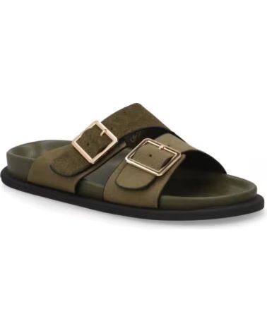 SPORT3PUNTO0 OH-571 SANDALIAS DE DOS HEBILLAS EN VERDE VARIOS COLORES