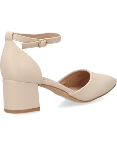 SPORT3PUNTO0 ZAPATOS DE TACÓN ANCHO YK265 BEIGE ELEGANTES VARIOS COLORES