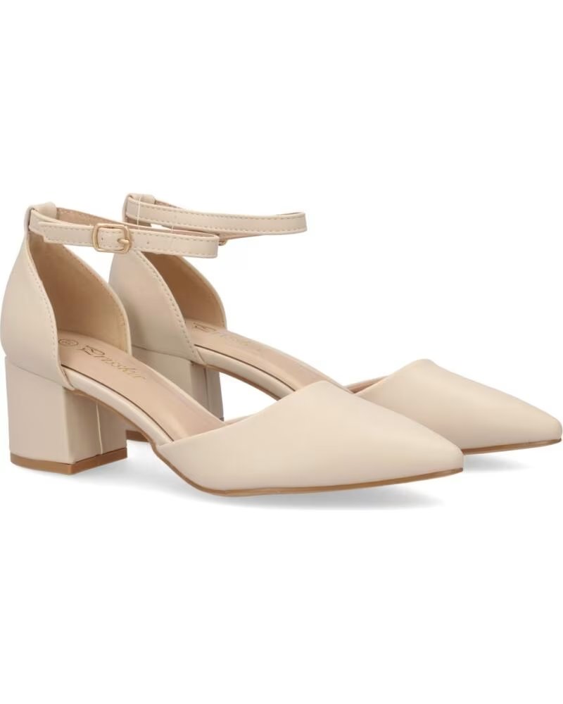 SPORT3PUNTO0 ZAPATOS DE TACÓN ANCHO YK265 BEIGE ELEGANTES VARIOS COLORES